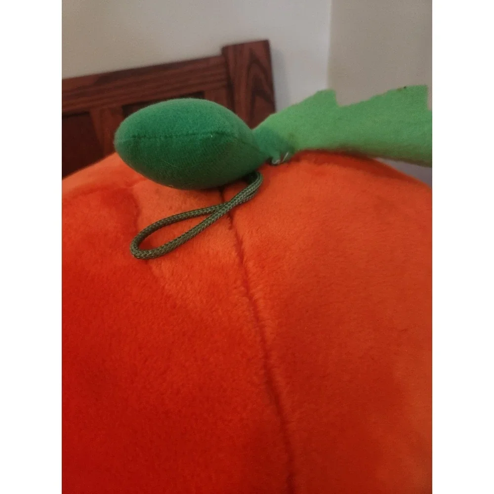 Vintage‎ HALLOWEEN Toothy Pumpkin Head Plush Fiesta Concession Corp 1991